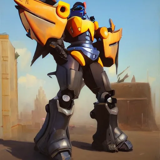 Prompt: greg manchess portrait painting of mudflap the transformer as overwatch character, medium shot, asymmetrical, profile picture, organic painting, sunny day, matte painting, bold shapes, hard edges, street art, trending on artstation, by huang guangjian, gil elvgren, ruan jia, greg rutkowski, gaston bussiere