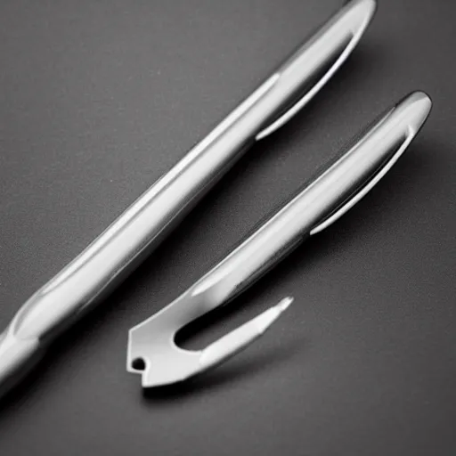 Image similar to orthopedic instrument maker making a prosthese for a client, very photorealistic, professional photography