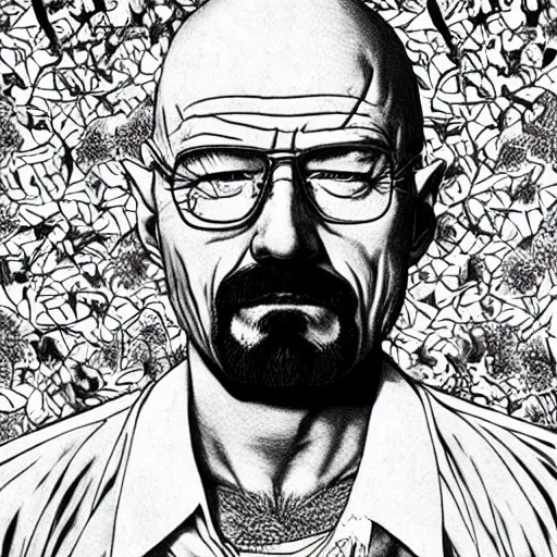 Image similar to walter white by takato yamamoto