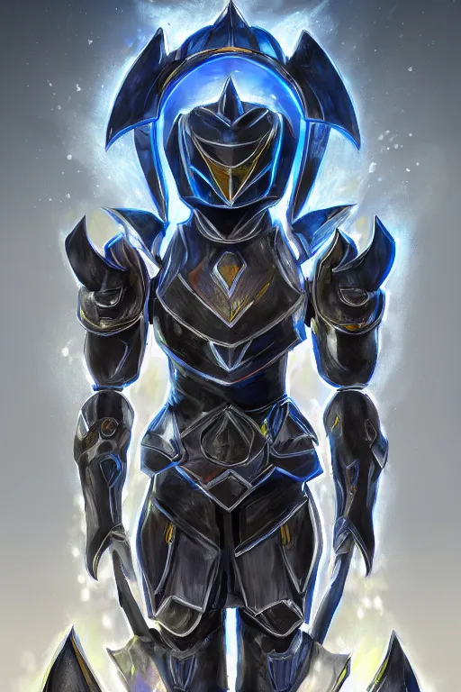 Image similar to helmet armor guardian destiny in witch queen illumination ray tracing hdr fanart arstation by sung choi robot ninja mask and eric pfeiffer and gabriel garza and casper konefal