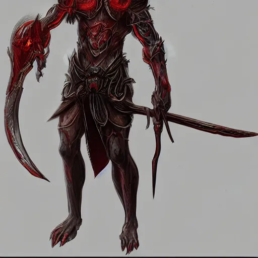 Image similar to Kitava from path of exile video game, concept art, digital painting, highly detailed