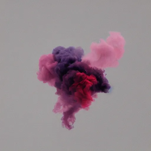 Image similar to multi-color smoke inspired by roses