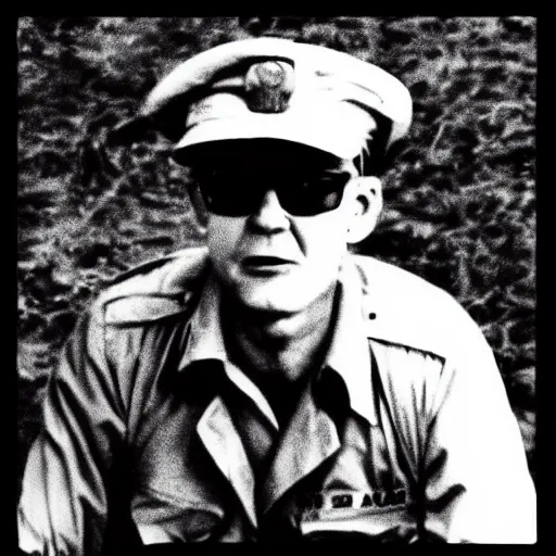 Prompt: “Hank Hill as a soldier in Vietnam, award winning, historical photograph”