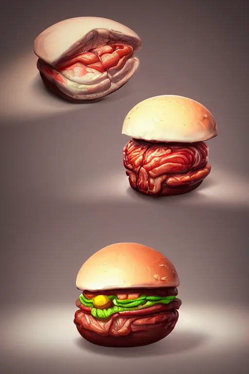 Prompt: a faberge hamburger, anatomy, bathed in light, highly detailed, photorealistic, artstation, smooth, sharp focus, illustration, unreal engine 5, 8 k, art by artgerm and greg rutkowski and edgar maxence