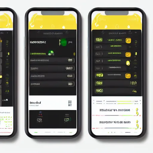 Image similar to app design for a beer monitoring system, digital art