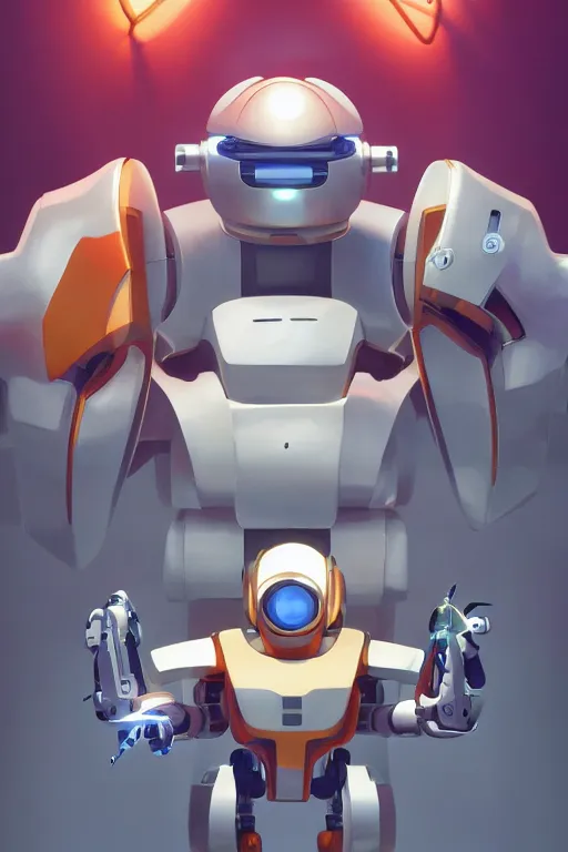 Image similar to metabots medabots medarotto medarot robot minimalist comics, behance hd by jesper ejsing, by rhads, makoto shinkai and lois van baarle, ilya kuvshinov, rossdraws global illumination ray tracing hdr radiating a glowing aura