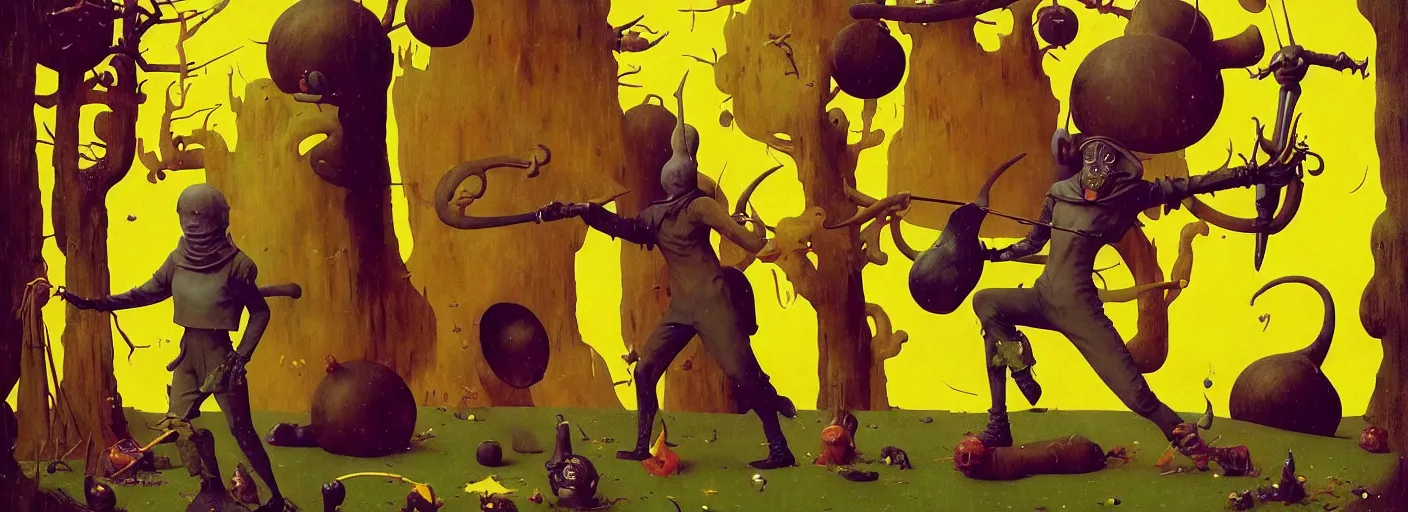 Prompt: full - body surreal colorful golden rpg character concept art anatomy, action pose, very coherent and colorful high contrast masterpiece by norman rockwell franz sedlacek hieronymus bosch dean ellis simon stalenhag rene magritte gediminas pranckevicius, dark shadows, sunny day, hard lighting, reference sheet white! background