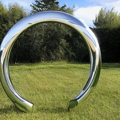 Image similar to a chrome arch, craigslist photo