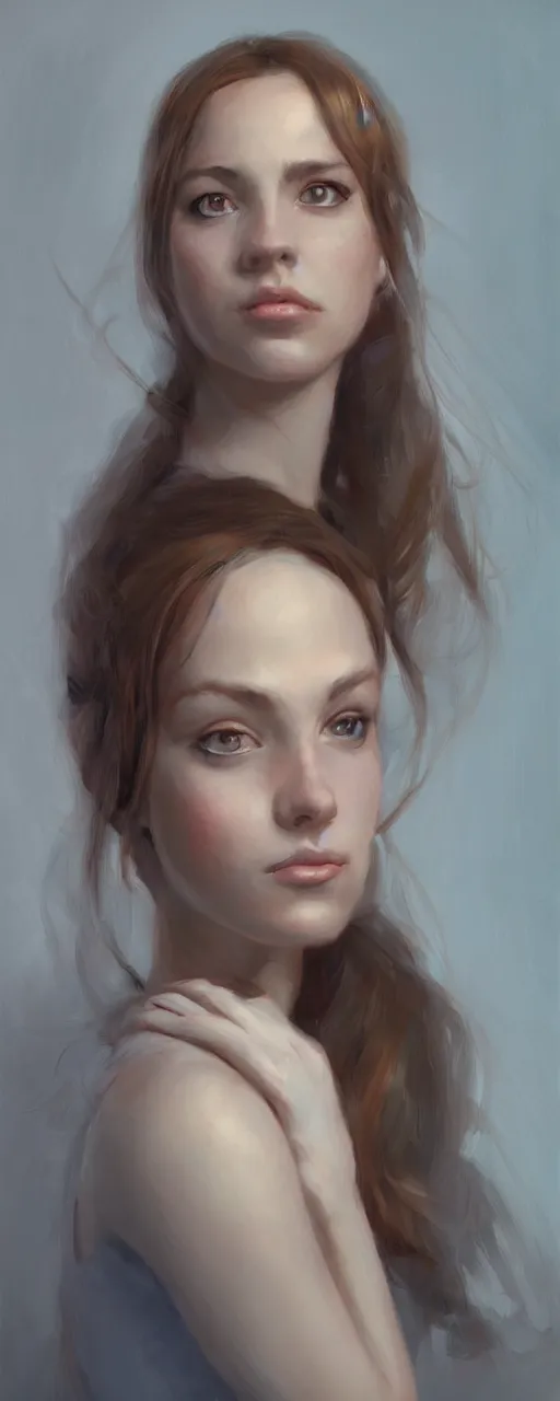 Prompt: a masterpiece award - winning portrait of a woman by mandy jurgens, trending on artstation