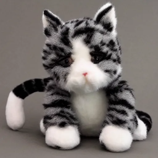 Image similar to kitten stuffed animal