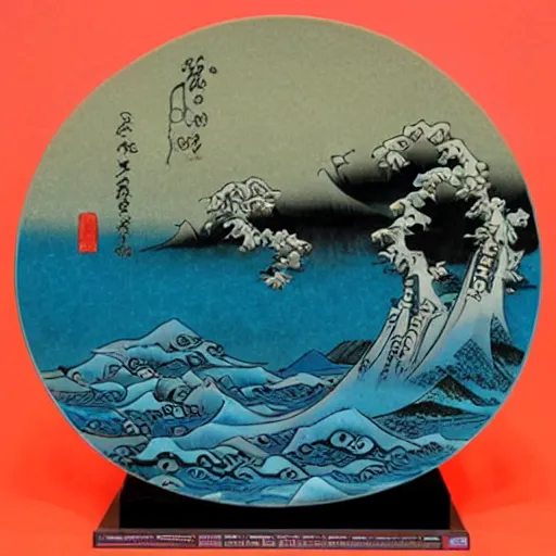 Prompt: claymation, 3 d clay sculpture, made of clay, ukiyo - e sculpture, colorful, inspired by ando hiroshige