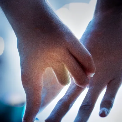 Prompt: an 8k photo of a human hand