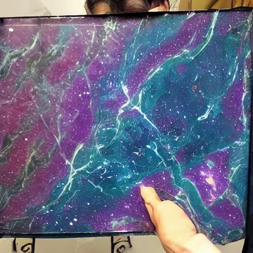 Image similar to nebula marble