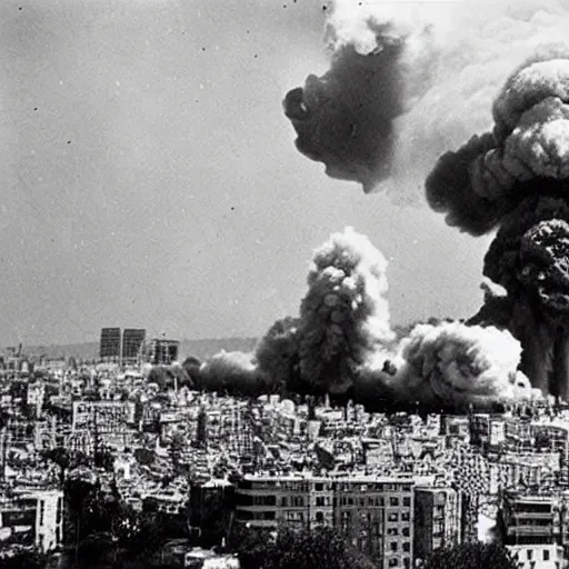 Image similar to atomic bomb blast in istanbul,