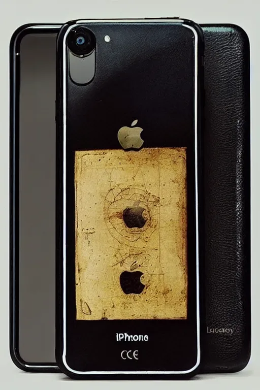 Image similar to “Early design of iPhone by Leonardo da Vinci”