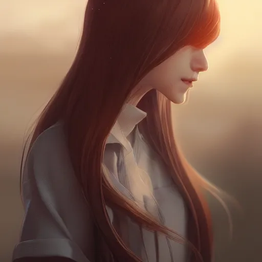 Prompt: girl with long hair, instagram photo, kodak, portra, by wlop, ilya kuvshinov, krenz, cushart, pixiv, zbrush sculpt, octane render, houdini, vfx, cinematic atmosphere, 8 k, unreal engine 5, ultra detailed, ultra realistic