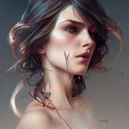 Image similar to ultra realistic illustration, super girl, intricate, elegant, highly detailed, digital painting, artstation, concept art, smooth, sharp focus, illustration, art by artgerm and greg rutkowski and alphonse mucha