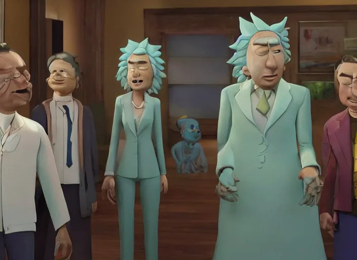 Prompt: film still of rick sanchez family in the new scifi movie 4 k,,,,,,,,,,,,,,,,,,,,,,,,,,,,,,,,,,,,,,,,,,,,,,,, rick and morty