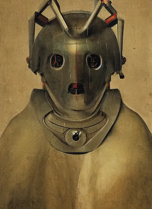 Prompt: cyber robots painted by hieronymus bosch, detailed digital art, trending on Artstation