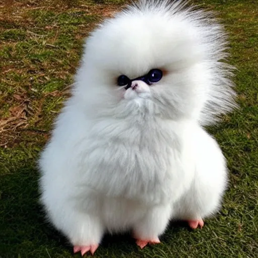 Image similar to real life Pokemon, fluffy, realistic