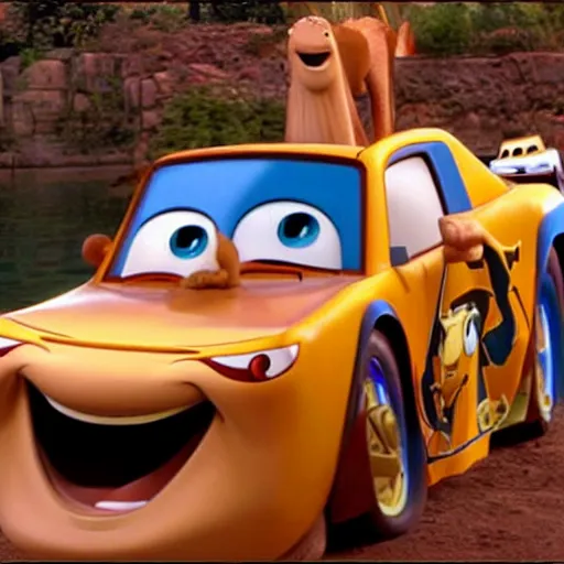 Image similar to Noah's Ark as seen in Disney Pixar's Cars (2006)