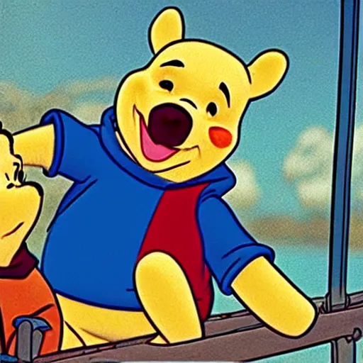 winnie the pooh as a crew member in voyager | Stable Diffusion | OpenArt