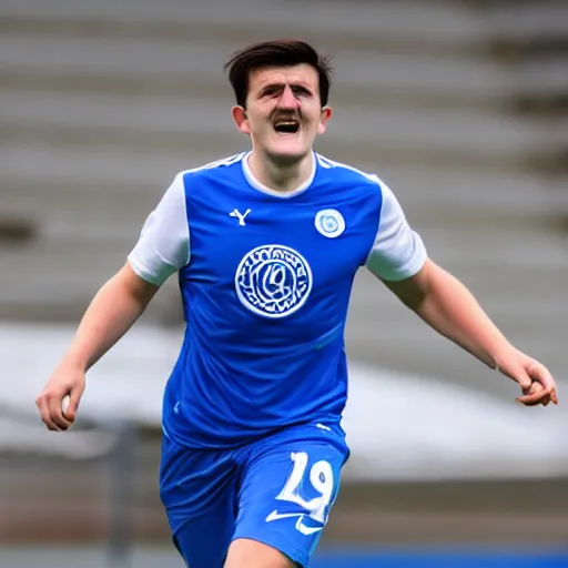 Prompt: Harry Maguire as a Brighton soccer player