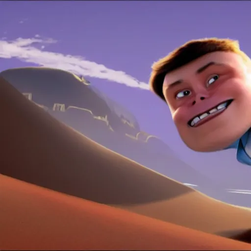 Image similar to Elon Musk made by DreamWorks Animation,