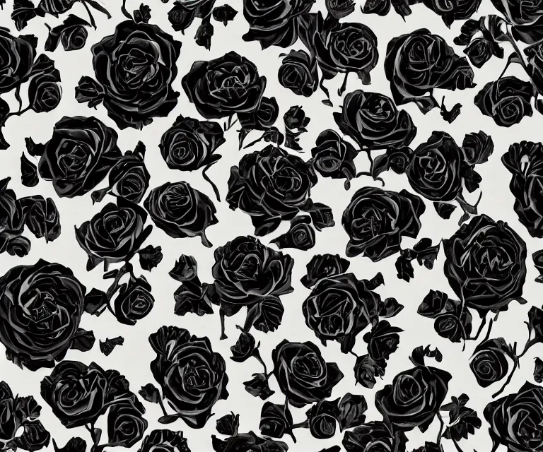 Image similar to black roses