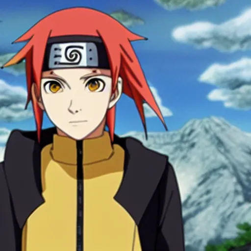 Image similar to naruto anime film still emma watson as a naruto shinobi by Masashi Kishimoto