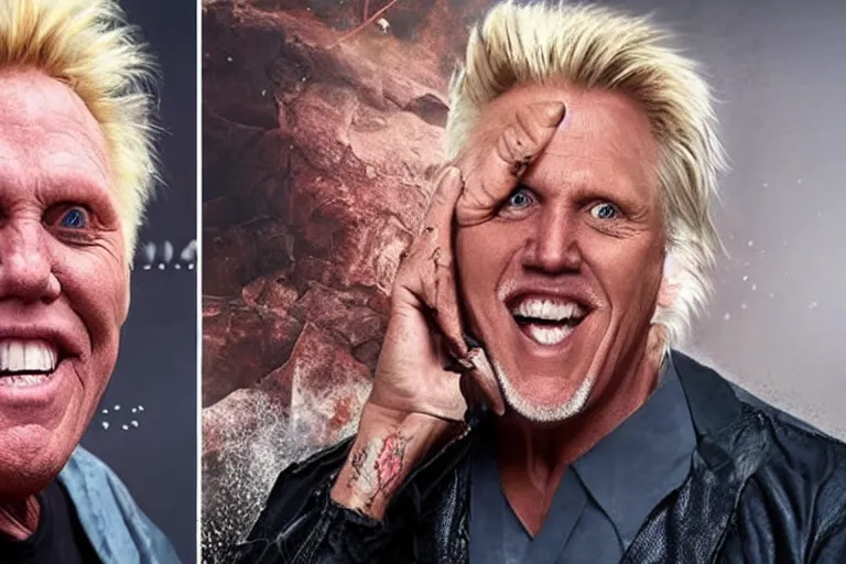 Prompt: gary busey in apex legends