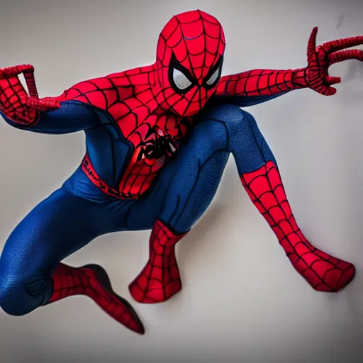 Prompt: Spider-man hitting the whip, photo, f2.8 50mm