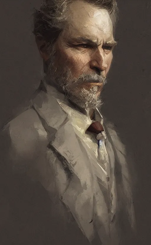 Prompt: portrait of a victorian politician, male, detailed face, fantasy, highly detailed, cinematic lighting, digital painting by craig mullins