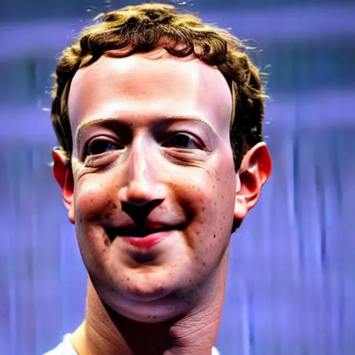 Prompt: Mark Zuckerberg as a Human, What Mark Zuckerberg would look like if he was a human being.