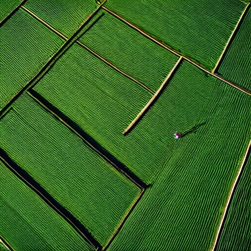 Prompt: “overhead perspective view of a corn maze field, drone shot, photography, parallax, high quality”