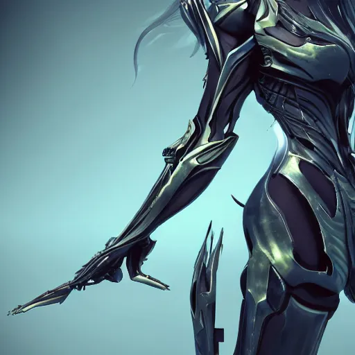 Image similar to fanart of valkyr warframe, stunning pose, high quality, artstation, deviantart