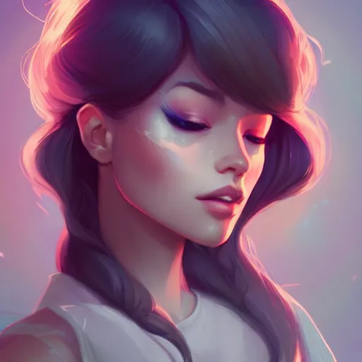 Image similar to a portrait of a beautiful woman, art by lois van baarle and loish and ross tran and rossdraws and sam yang and samdoesarts and artgerm, digital art, highly detailed, intricate, sharp focus, Trending on Artstation HQ, deviantart, unreal engine 5, 4K UHD image