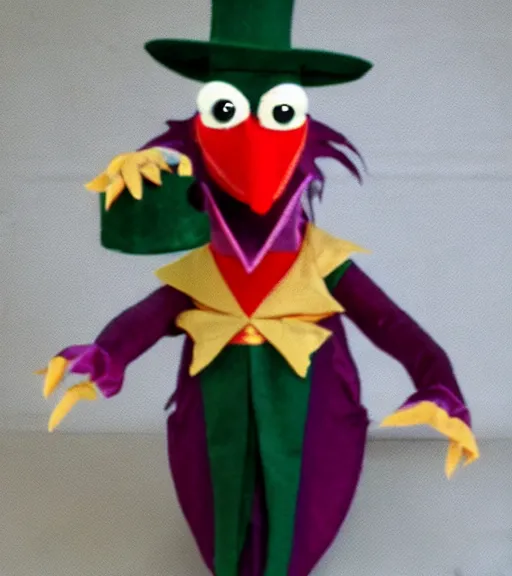 Prompt: count von count puppet