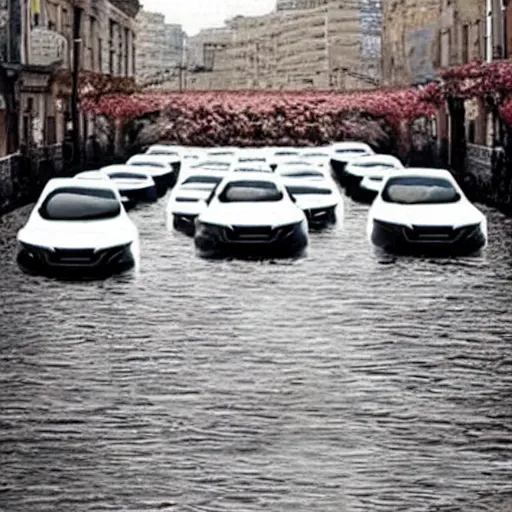 Image similar to floating cars