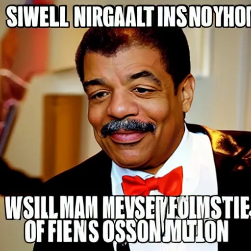 Prompt: Neill deGrasse Tyson meme