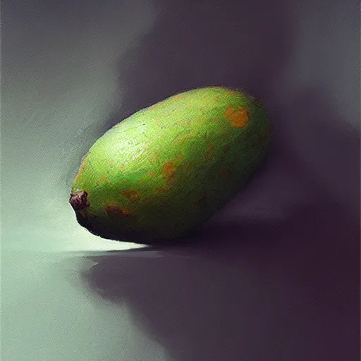 Prompt: portrait of an avocado, dramatic lighting, wlop, greg rutkowski, artgerm, - n 6