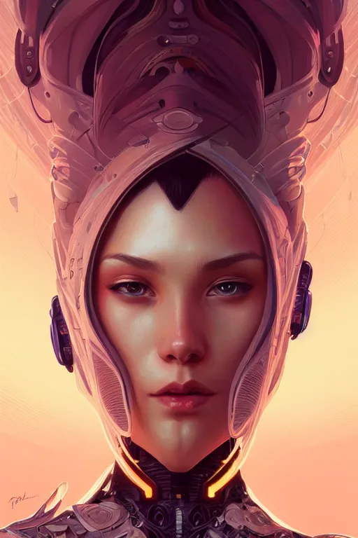 Image similar to beautiful female android!, half portrait, background explosion, intricate detailed environment, cell shaded, floro details, intricate, elegant, highly detailed, digital painting, artstation, concept art, smooth, sharp focus, illustration, art by artgerm and greg rutkowski and alphonse mucha, laurie greasley