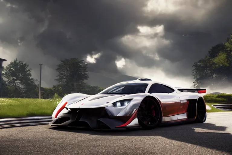 Image similar to photo wallpaper sport car gran turismo 7 forza horizon need for speed fast and furious 5 unreal engine supercar hypercar game concept car octane render, 4 khd 2 0 2 2 3 d cgi rtx style chrome reflexion global illumination ray tracing hdr arstation pixar and disney unreal