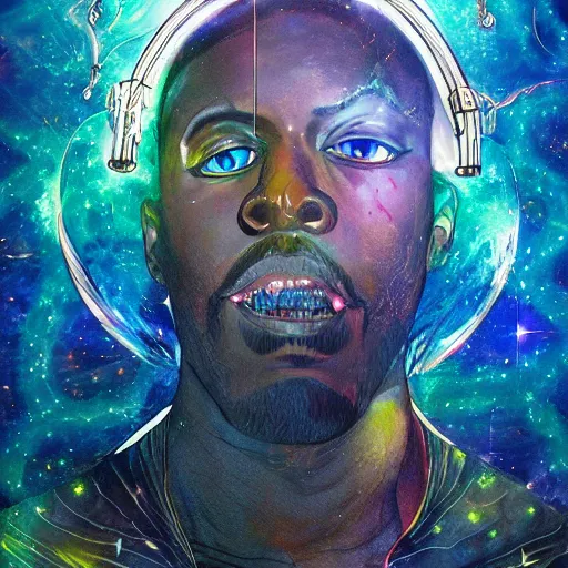 Prompt: flying lotus - shaped crystal, fantasy art, sky in the background, detailed, behrens style