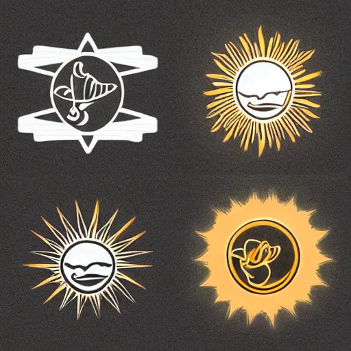 Image similar to logo designs for the sun