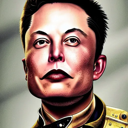 Prompt: Steampunk Elon Musk