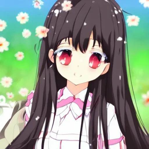 Prompt: beautiful pretty pure kawaii cute lovely innocent elegant hot nice sweet anime girl
