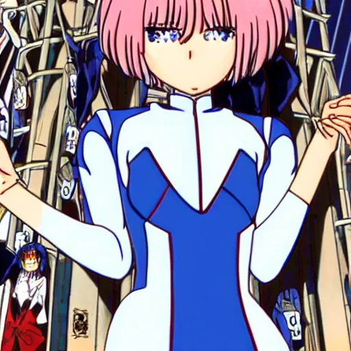 Image similar to Rei Ayanami as World president