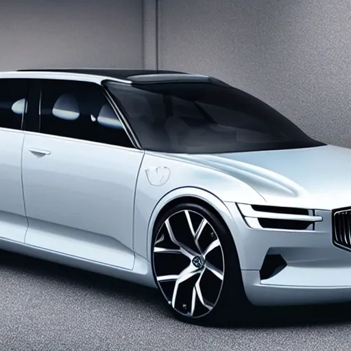 Image similar to volvo futuristic car