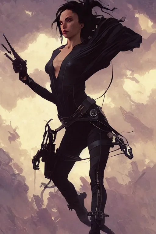 Image similar to aeon flux profile picture by Greg Rutkowski, dynamic pose, intricate, futuristic, fantasy, elegant, by Stanley Artgerm Lau, greg rutkowski, thomas kindkade, alphonse mucha, loish, norman Rockwell,